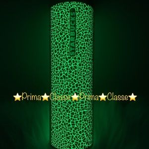 Starbucks Glow in The Dark Cup GITD Crackled Hot Tumbler 16oz Halloween NWT 2022